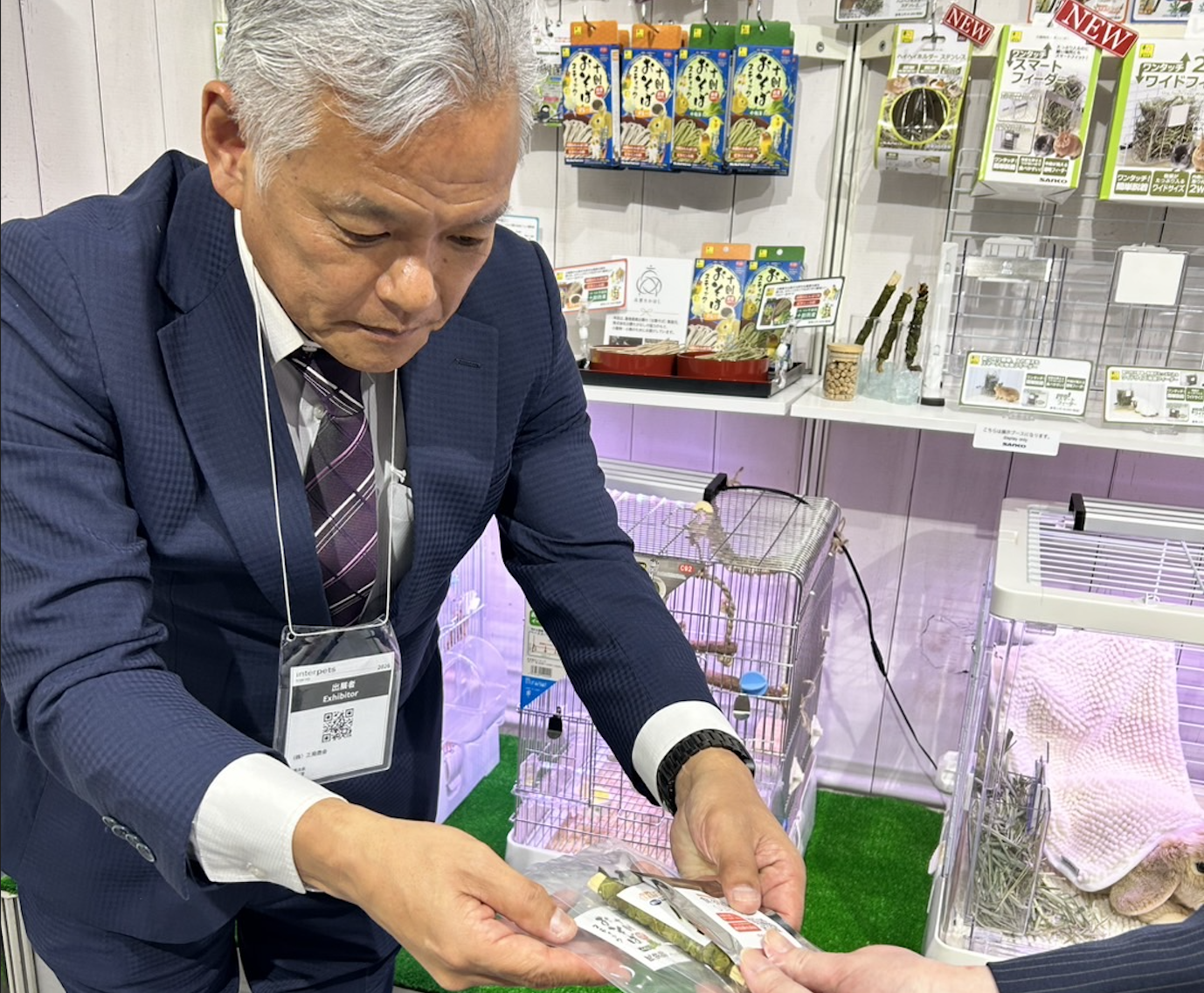 商品のサンプル配布